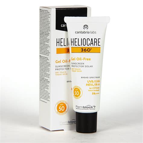 heliocare360 gel oil free